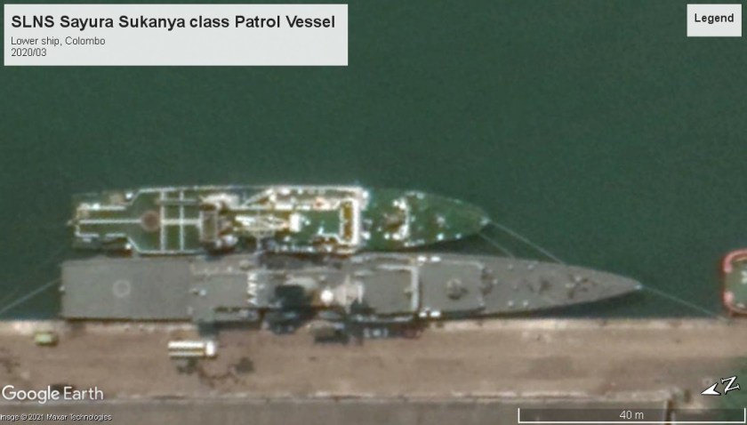 SLNS Sayura PV Colombo 2020