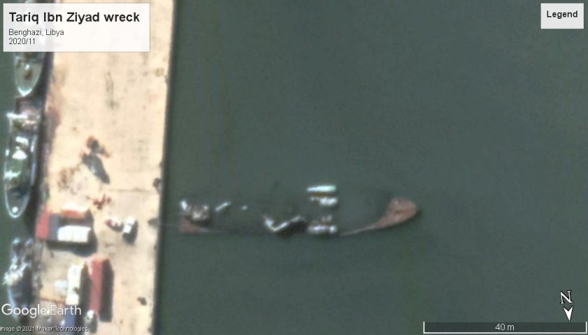 Tariq Ibn Ziyad Bengazi 2020 wreck