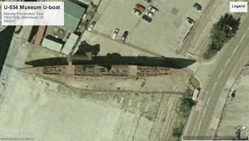 U-534 Museum boat Birkenhead 2005