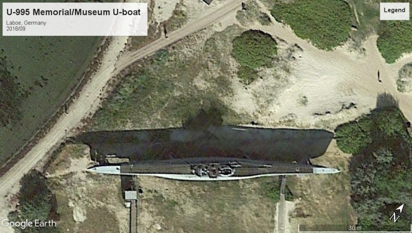 U-995 museum boat Laboe Naval Memorial 2016
