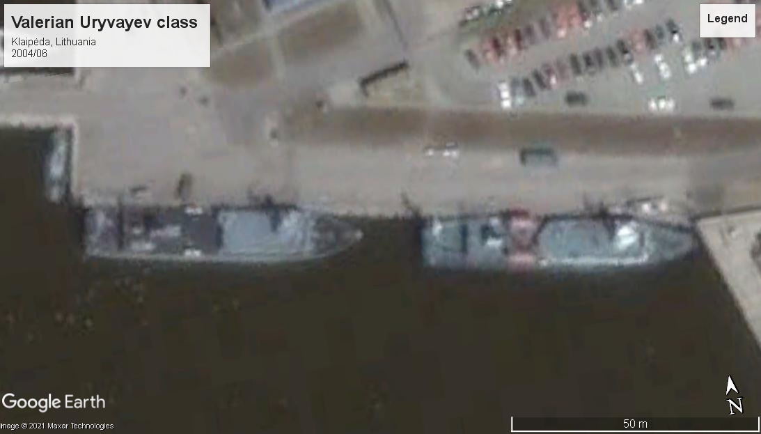 Valerian Uryvayev class Lithuania 2004