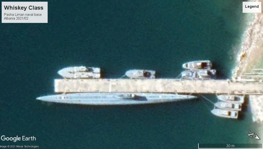 Whiskey class SS Pasha Liman albania 2021