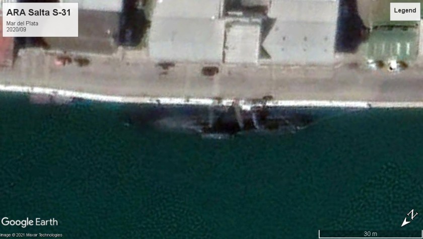 ARA Salta sub Mar del Plata 2020