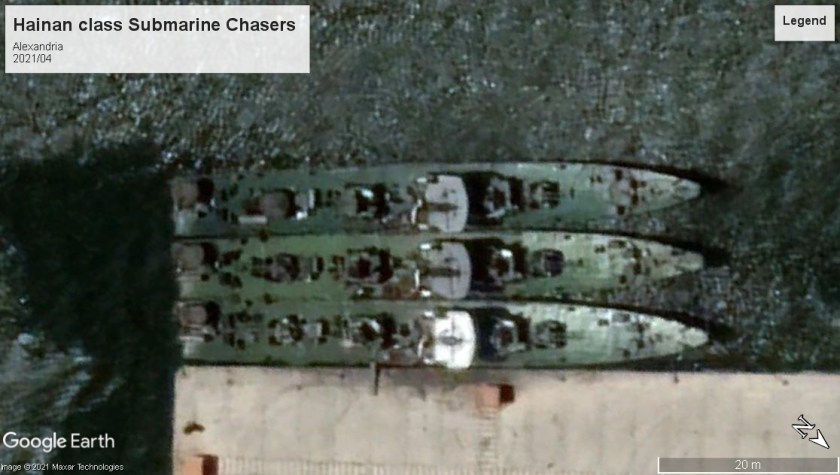Hainan class SCs Alexandria 2021
