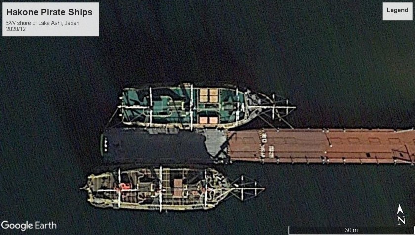 Hakone Japan pirate ships 2020