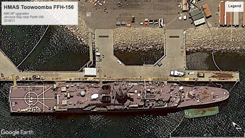 HMAS Toowoomba FFH-156 near Perth 2018