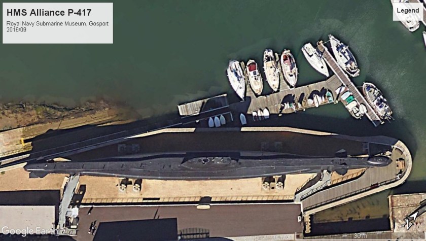 HMS Alliance P-417 Museum Gosport 2016
