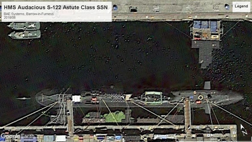 HMS Audacious Astute class SSN BAE 2018