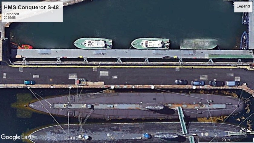 HMS Conqueror S-48 Devonport 2005