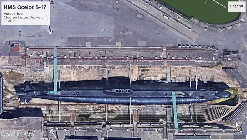 HMS Ocelot Chatham 2020