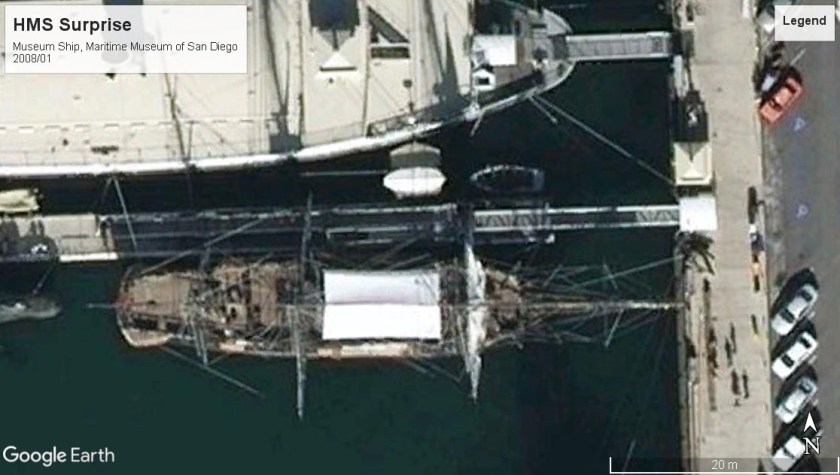 HMS Surprise museum tall ship San Diego 2008