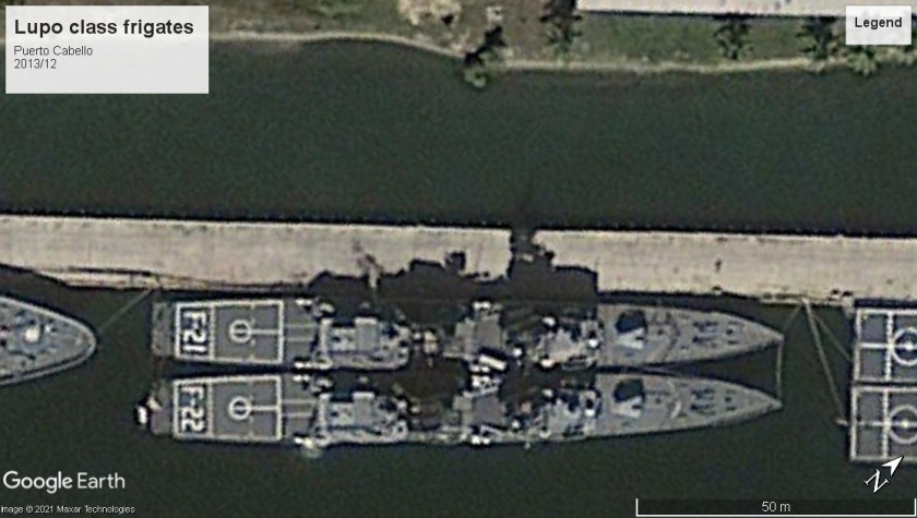 Lupo class Frigates Venezuela Puerto Cabello 2013