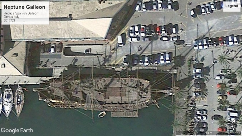 Neptune replica galleon Genoa 2017