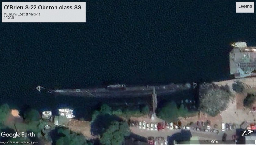 O'Brien Oberon class Museum Valdivia Chile 2020