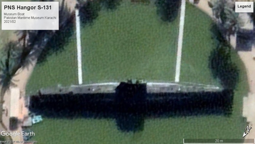 PNS Hangor Pakistan Maritime Museum Karachi 2021