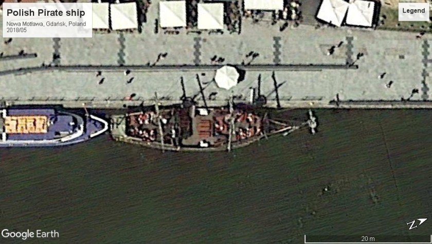 Polish Pirate ship Gdansk 2018