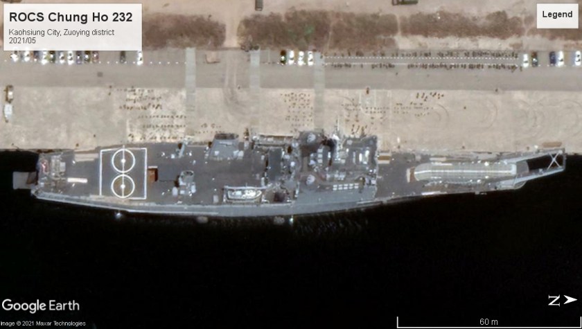 ROCS Chung Ho 232 Kaohsiung City 2021