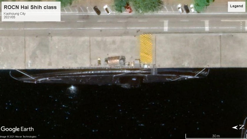 ROCS Hai Shih class sub Kaohsiung city 2021