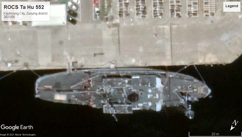 ROCS Ta Hu 552 Kaohsiung City 2021