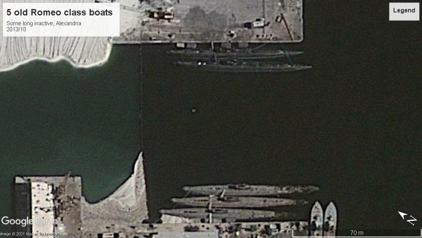 Romeo class SSboats Alexandria 2013