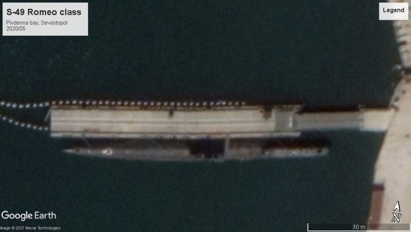 S-49 Romeo class SS Sevastopol 2020