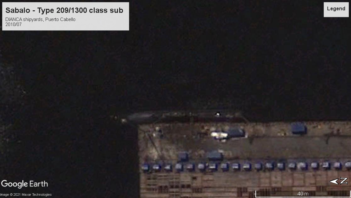 Sabalo Type 209-1300 sub Puerto Cabello 2010
