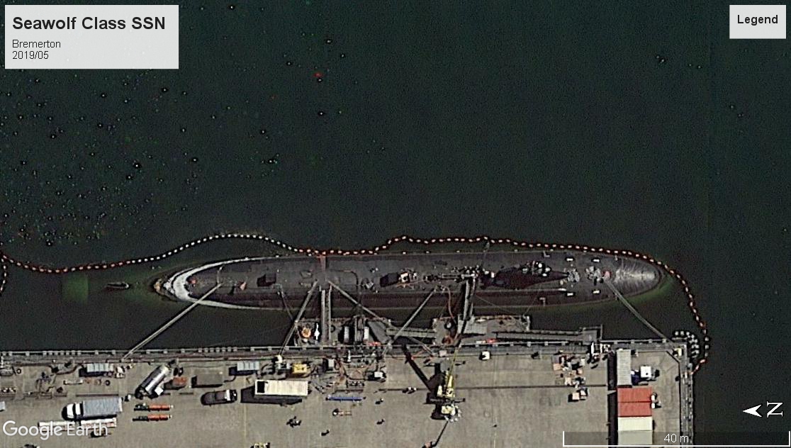 Seawolf Class SSN Bremerton 2019