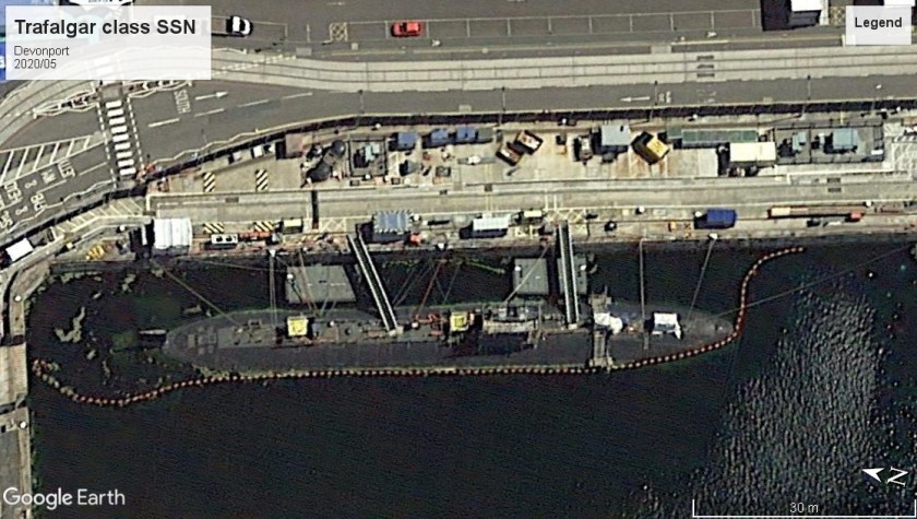 Trafalgar class SSN devonport 2020