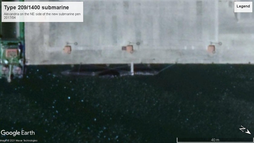 Type 209 Submarine Alexandria 2017-02