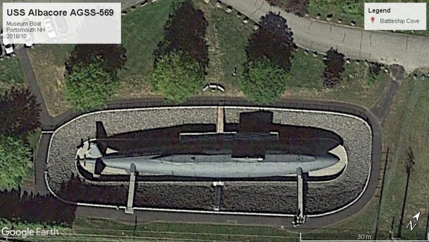 USS Albacore AGSS-569 Museum Portsmouth NH 2016