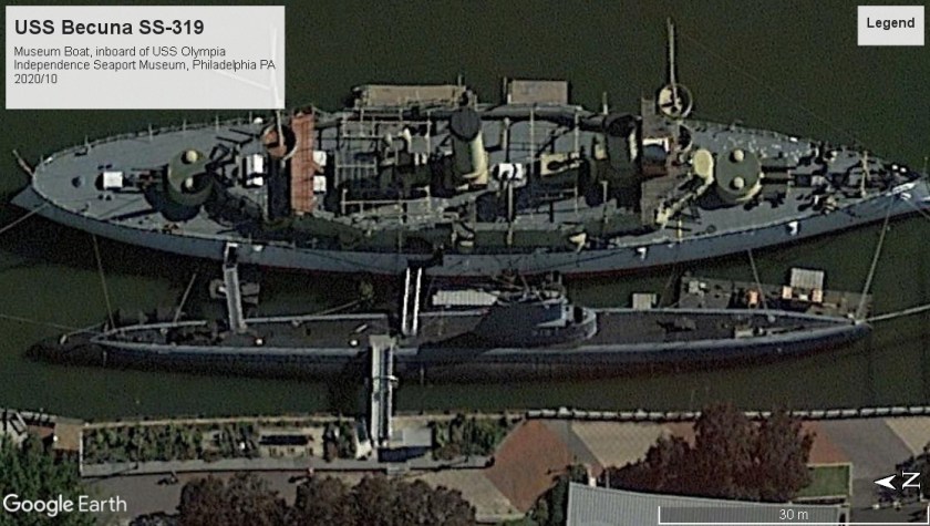 USS Becuna museum boat Philadelphia 2020