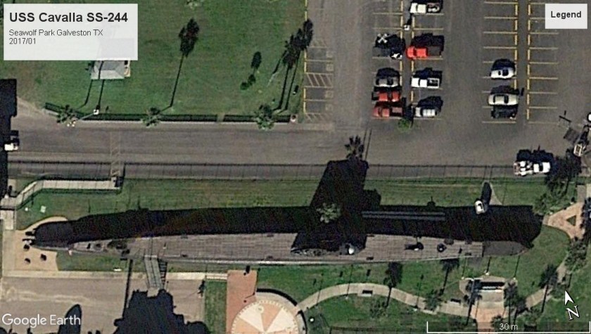 USS Cavalla Galveston TX 2017