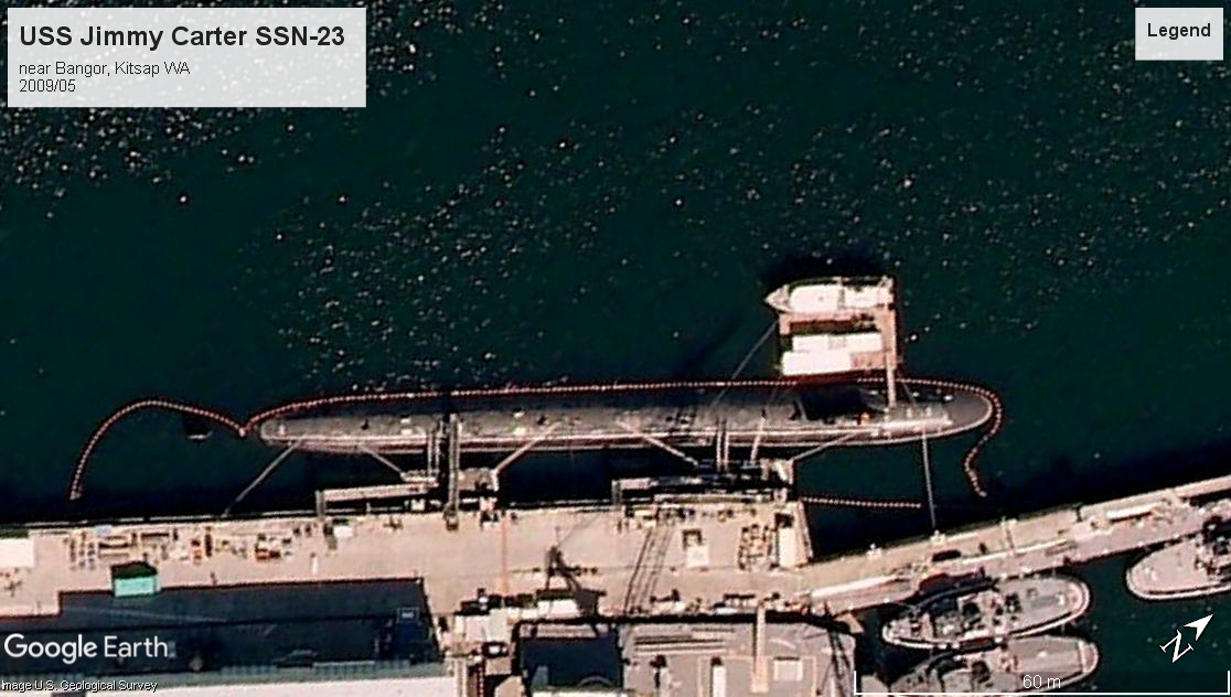 USS Jimmy Carter SSN-23 Kitsap WA 2009