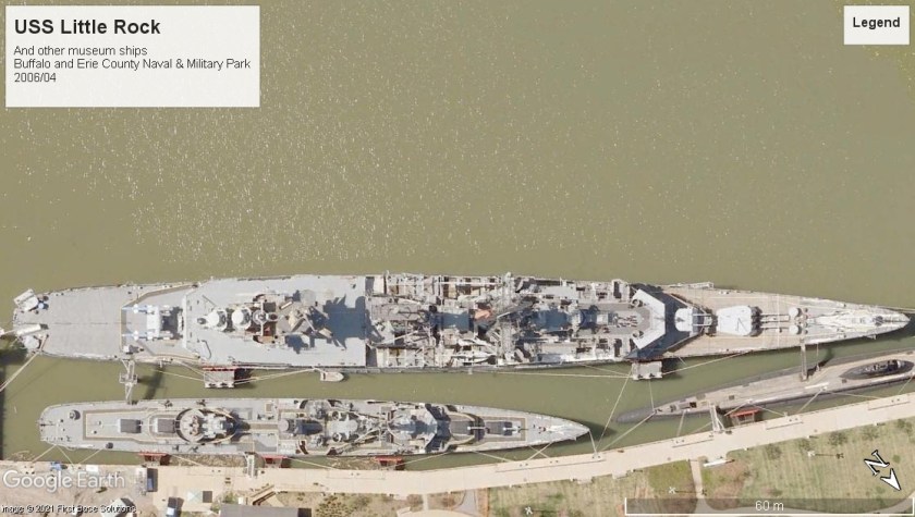 USS Little Rock CL-92 Buffalo NY 2006
