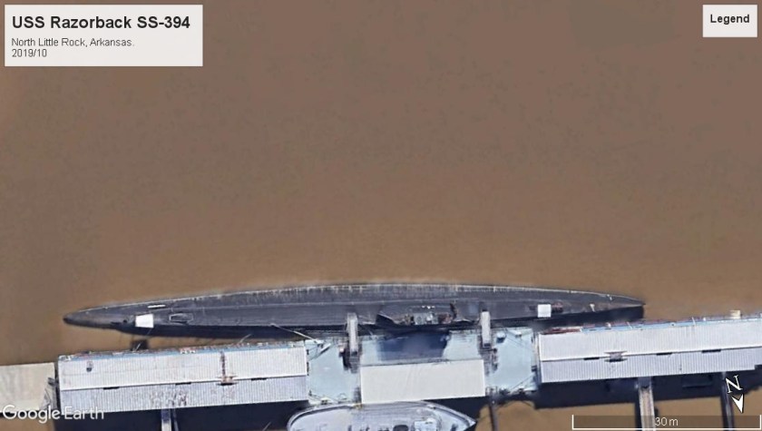 USS Razorback SS-394 Little Rock 2019