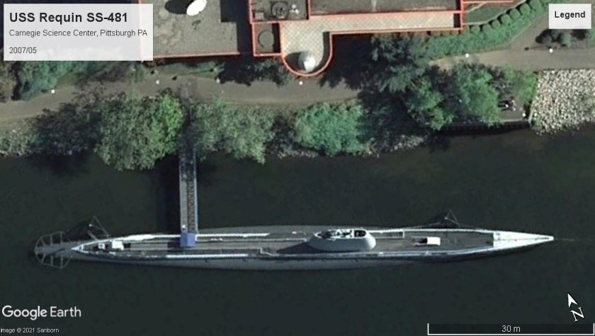 USS Requin ss-481 Pittsburgh 2007