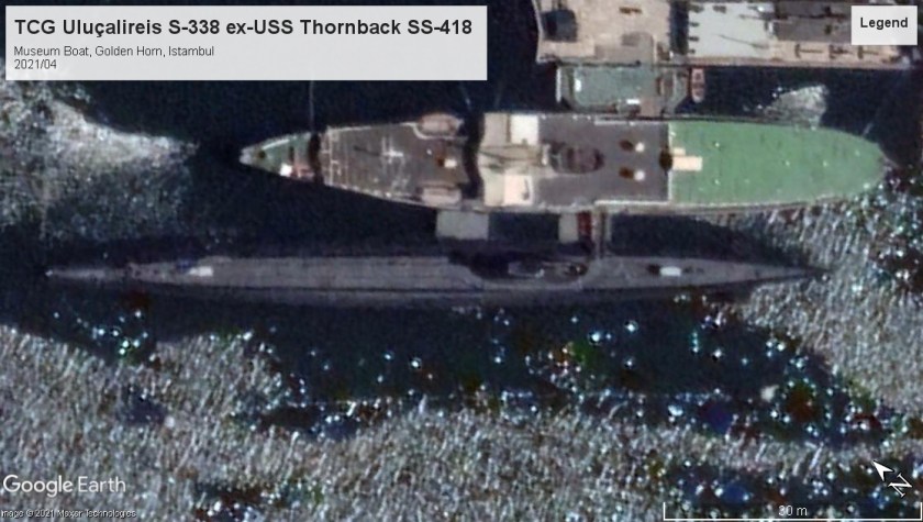 USS Thornback SS-418 Istambul 2021