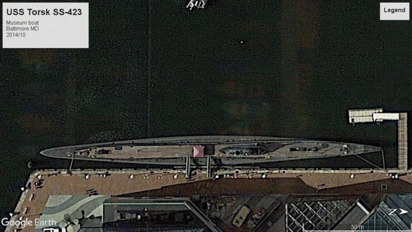 USS Torsk Museum boat Baltimore MD 2014