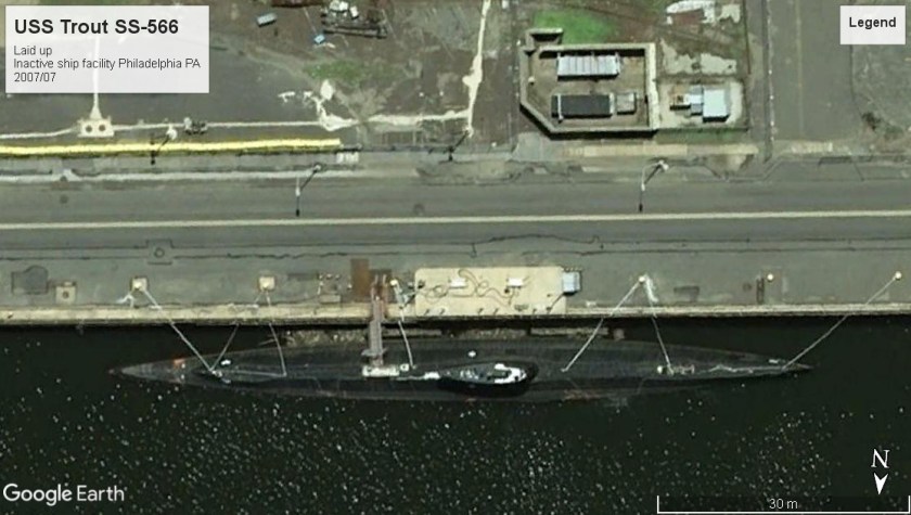 USS Trout SS-566 philadelphia 2007