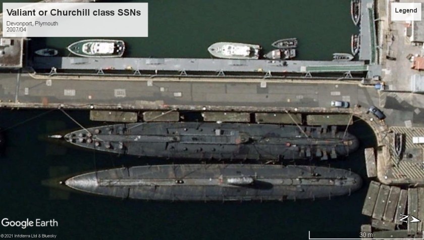 Valiant or Churchill class SSN Plymouth 2007