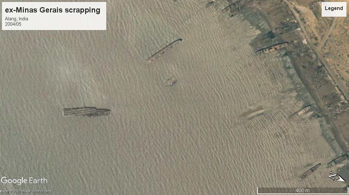 Minas Gerais India scrapping 2004