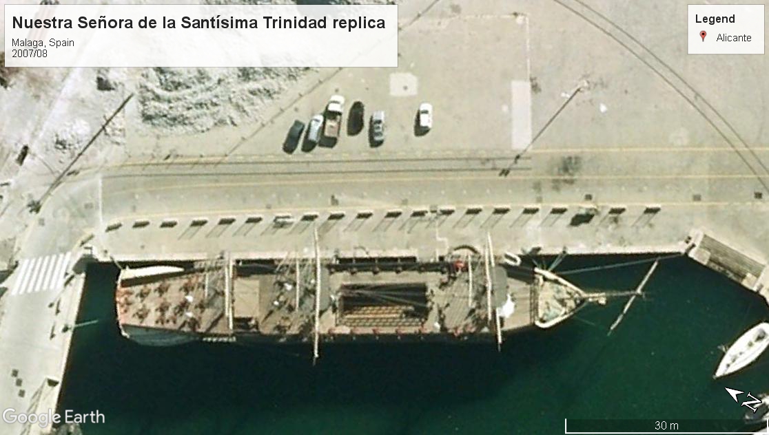 Nuestra Señora de la Santísima Trinidad replica Malaga 2007