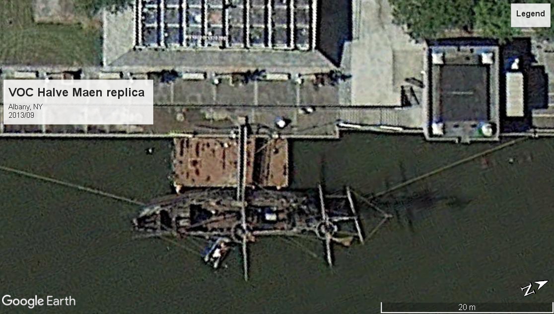 VOC Halve Maen replica Albany NY 2013