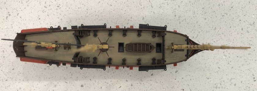 Black Pearl - Black Swan 1 to 150 scale overview