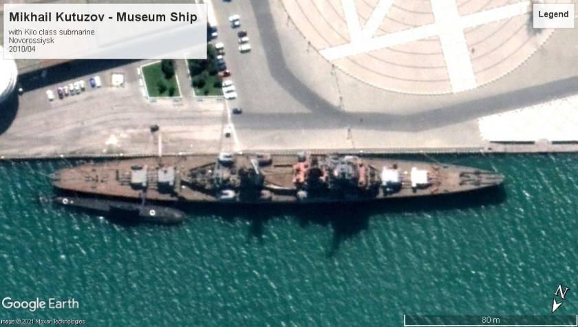 Mikhail Kutuzov Sverdlov class museum ship Novorossiysk 2010