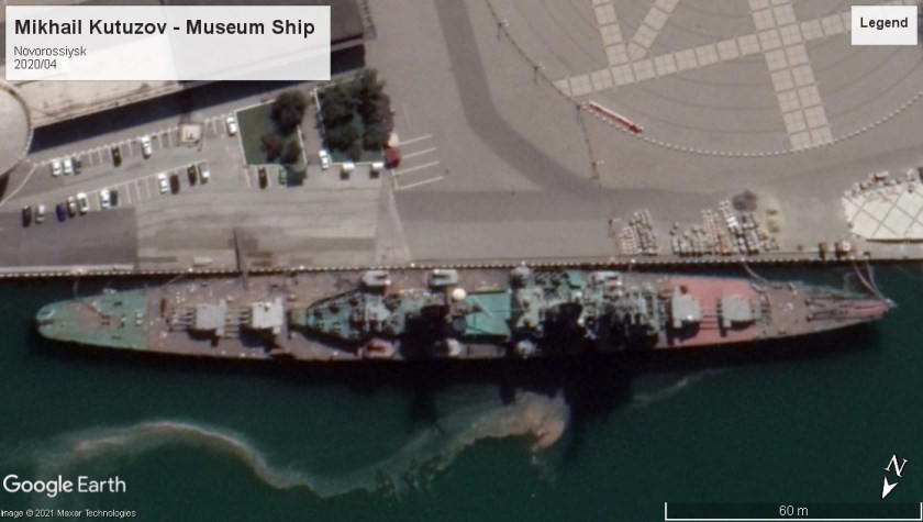Mikhail Kutuzov Sverdlov class museum ship Novorossiysk 2020