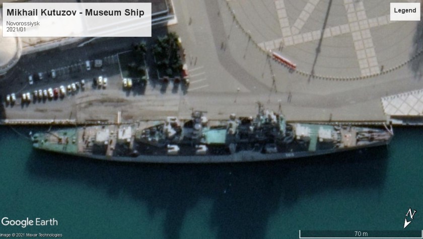 Mikhail Kutuzov Sverdlov class museum ship Novorossiysk 2021