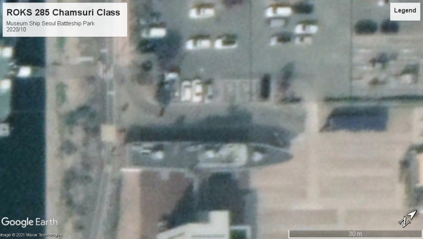 ROKS Chamsuri class patrol museum Seoul 2020