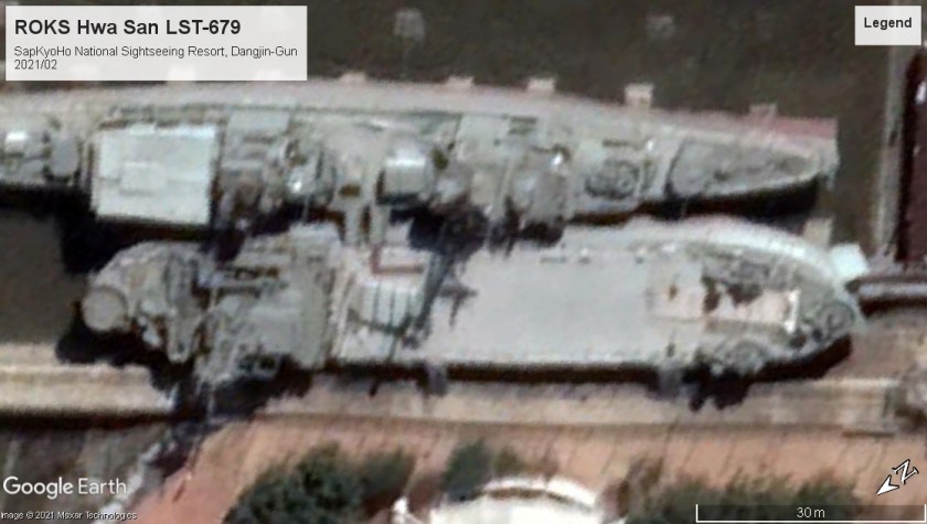 ROKS Hwa San LST-679 Sapkyoho resort 2021