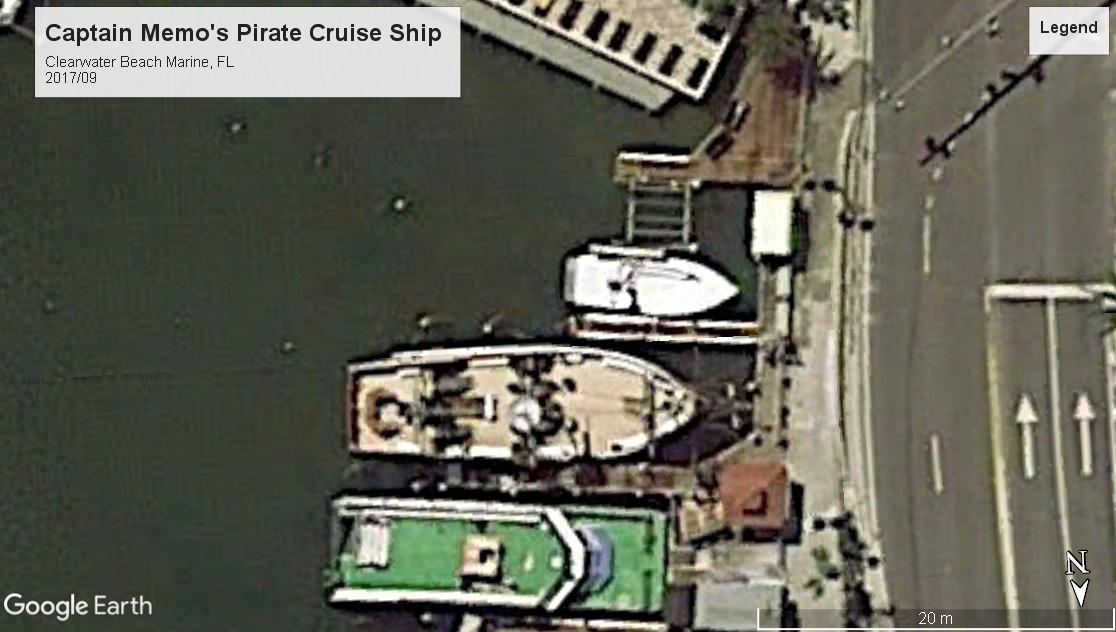 Captain Memo's pirate ship cruise CLearwater FL 2017